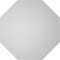 Ekena Millwork Octagonal Surface Mount PVC Gable Vent w/ 2"W x 2"P Brickmould Sill Frame, 12"W x 12"H GVPOC12X1203SN - alternate 4